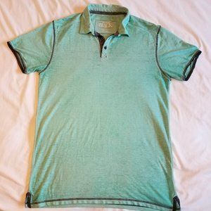 Buckle Black aqua polo shirt